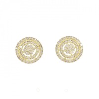 K18YG ダイヤモンド ピアス 1.50CT