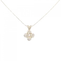 K18YG フラワー ダイヤモンド ネックレス 1.00CT