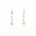 K18WG ダイヤモンド ピアス 0.50CT