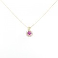 K18YG ルビー ネックレス 0.34CT