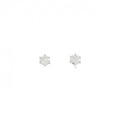 PT ソリティア ダイヤモンド ピアス 0.30CT