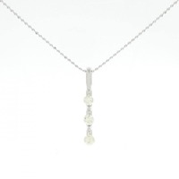 K18WG ダイヤモンド ネックレス 0.30CT