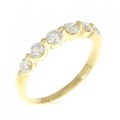 K18YG ダイヤモンド リング 0.50CT