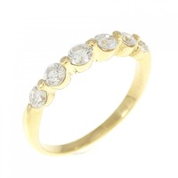 K18YG ダイヤモンド リング 0.50CT