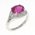 PT ルベライトトルマリン リング 1.977CT