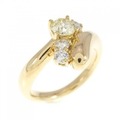 K18YG ダイヤモンド リング 0.50CT