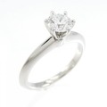 ティファニー クラシックソリティア リング 0.50CT