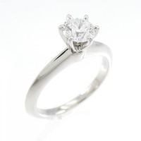 ティファニー クラシックソリティア リング 0.50CT