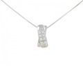 K18WG ダイヤモンド ネックレス 0.04CT