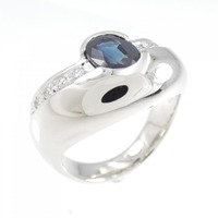 PT サファイヤ リング 1.24CT