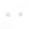 【新品】PT ダイヤモンド ピアス 0.224CT 0.214CT E SI1 Good