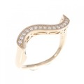K18PG ダイヤモンド リング 0.11CT
