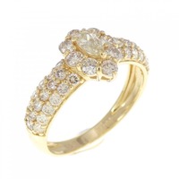 K18YG ダイヤモンド リング 1.00CT