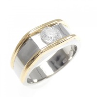 PT/K18YG ダイヤモンド リング 0.604CT