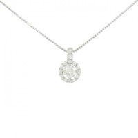 【新品】PT ダイヤモンド ネックレス 0.261CT F SI2 VG