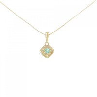 K18YG エメラルド ネックレス