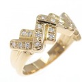 K18YG ダイヤモンド リング 0.18CT