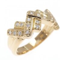K18YG ダイヤモンド リング 0.18CT
