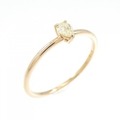 K18PG ダイヤモンド リング 0.10CT