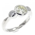 PT ダイヤモンド リング 0.770CT