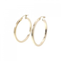 【新品】750YG フープ ピアス