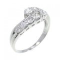 PT ダイヤモンド リング 0.35CT