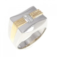 PT/K18YG ダイヤモンド リング 0.34CT