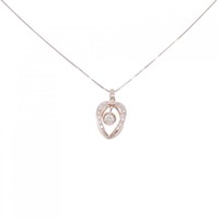 K18PG ダイヤモンド ネックレス 0.213CT