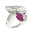 PT ルビー リング 0.59CT