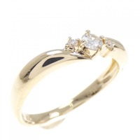 K18YG ダイヤモンド リング 0.12CT