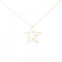 K18YG スター アコヤパール ネックレス
