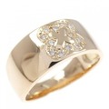 K18PG ダイヤモンド リング 0.07CT
