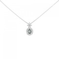 K18WG アレキサンドライト ネックレス 0.15CT