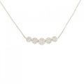 K18YG ダイヤモンド ネックレス 0.70CT
