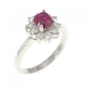 PT ルビー リング 0.72CT