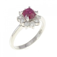 PT ルビー リング 0.72CT