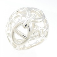 エルメス シューズダンクル アンシェネベリーラージ リング