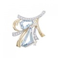 タサキ アクアマリン ペンダント 7.90CT
