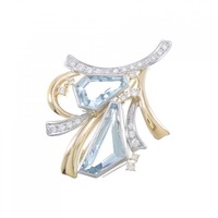 タサキ アクアマリン ペンダント 7.90CT