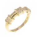 K18YG ダイヤモンド リング 0.10CT