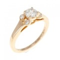 カルティエ バレリーナ リング 0.31CT G VVS2 3EXT