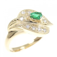 K18YG エメラルド リング 0.11CT