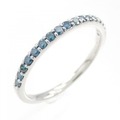PT ハーフエタニティ ダイヤモンド リング 0.25CT