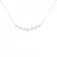 【リメイク】K18YG ダイヤモンド ネックレス 0.30CT