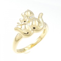 K18YG キャット ダイヤモンド リング 0.02CT