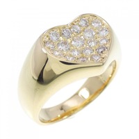 K18YG パヴェ ダイヤモンド リング 0.47CT