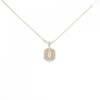 K18YG ダイヤモンド ネックレス 0.35CT