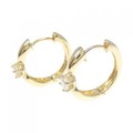 K18YG ダイヤモンド ピアス 0.40CT