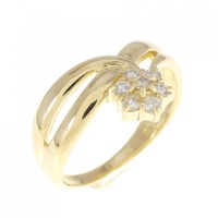 K18YG ダイヤモンド リング 0.13CT