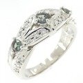 PT アレキサンドライト リング 0.30CT